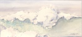 Geoffrey Plant (1939-2000) - 20th Century Watercolour, Crashing Wave