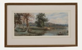 S. Shepherd (fl.1865-1895) - Late 19th Century Watercolour, Near Arundel, Sussex
