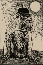 20th Century Woodblock - A Very British Bulldog