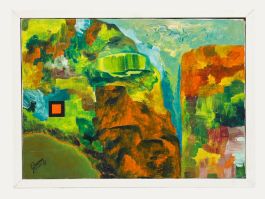 Romero Coddeta - Framed 20th Century Acrylic, Landscape No.3