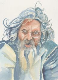 Patricia Johnstone (1944-2023) - Contemporary Watercolour, Poseidon