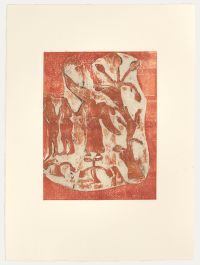 Patricia Johnstone (1944-2023) - Contemporary Aquatint, Adam & Eve