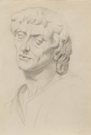 William Kerry - Early 20th Century Graphite Drawing, Shepherd, Donatello