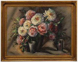 R. A. Brugger - 20th Century Oil, Study of Roses