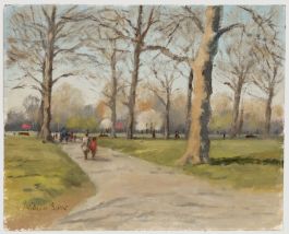 William Burns FRSA (1923-2010) - 20th Century Oil, Spring in Green Park