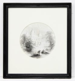 J. Hulse - 19th Century Watercolour, The Palace Grounds