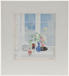 Jane Tippett (b.1949) - 20th Century Lithograph, By the Windowsill