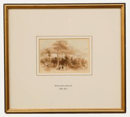 Attrib. William Henry Bartlett (1809-1854) - Framed Watercolour, Sidmouth 