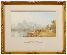 Attrib. James Baker Pyne (1800-1870) - 1936 Watercolour, Windsor Castle 