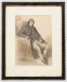 English School Early 19th Century Watercolour - Portrait of a Gentleman
