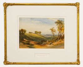 Style of Cornelius Varley - Mid 19th Century Watercolour, Auckland Castle