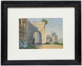 Late 19th Century Watercolour - A View of the Citadel