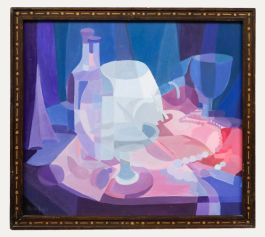 Sheila Angus  - Framed 20th Century Oil, Fractured Light
