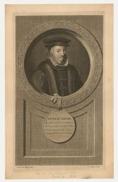 After Adriaen van der Werff (1659-1722) - 17th Century Engraving, Nicolas Bacon