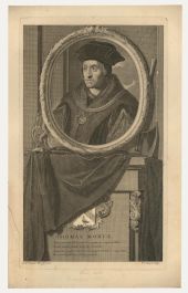 After Adriaen van der Werff (1659-1722) -17th Century Engraving, Sir Thomas More