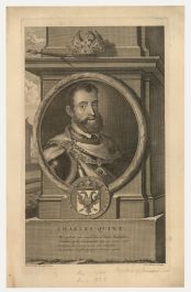 After Adriaen van der Werff (1659-1722) - 17th Century Engraving, Charles V