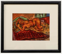 A. L.  - Mid 20th Century Oil, Homage to Matthew Smith