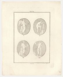 19th Century Engraving - Minerva