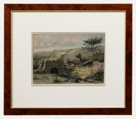 Walter Lishman (1900-1986) - Mid 20th Century Aquatint, Yorkshire Moors