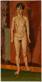 Brian Chugg (1926-2003) - Mid 20th Century Oil, First Nude