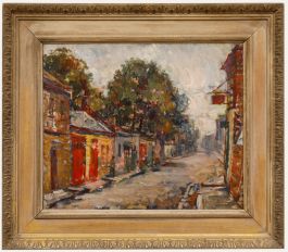 Kalman Kemeny (1896-1994) - 20th Century Oil, The Workshops