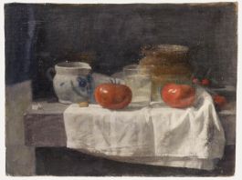 George Weissbort (1928-2013) - 20th Century Oil, Tomatoes and Ceramics