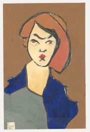 Ben Carrivick - Contemporary Oil, Asymmetric Hair