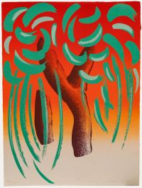 Michael Heindorff - 20th Century Silkscreen, Tasso's Trees IX