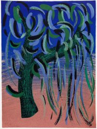 Michael Heindorff - 20th Century Silkscreen, Tasso's Trees VIII
