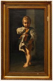 After Bartolomeo Schedoni - 19th Century Oil, Study of a Boy from 'The Charity' 