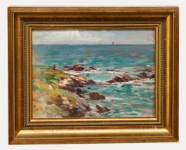 Manner of Archibald Hartrick - Early 20th Century Oil, Ommany, France