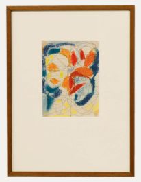 August Ludwig Schmitt (1882-1936) - Early 20th Century Oil Pastel, Spiral Study 