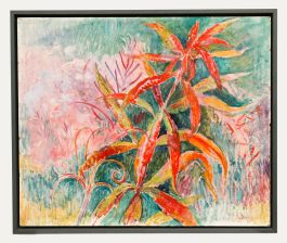 Patricia Arnett (b.1923) - Framed 20th Century Oil, Willowherbs