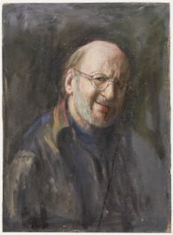 George Weissbort (1928-2013) - 20th Century Oil, Smiling Man