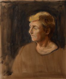 George Weissbort (1928-2013) - 20th Century Oil, Woman In Profile