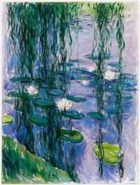 Erwin Steinhauser (1939-2023) - 20th Century Oil, Water Lily Reflections