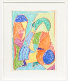 Erwin Steinhauser (1939-2023) - 20th Century Pastel, Abstract Composition