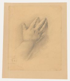 Edward Ridley (1883-1946) - Graphite Drawing, Study of an Infant's Hand I