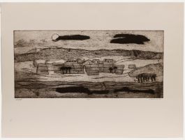 Terry Buchanan - 1996 Etching, Oasis