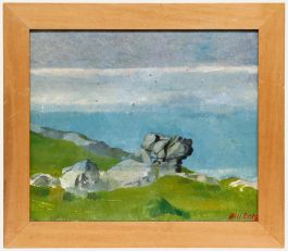 Bill Bolger (1940-2024) - 20th Century Oil, A View from the Cliff