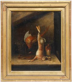 Attrib. Benjamin Blake (1757-1830) - British School Oil, Game in the Larder 