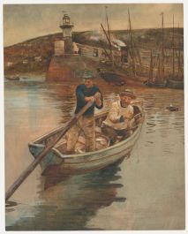 After Stanhope Forbes - Mid 20th Century Watercolour, The Lighthouse