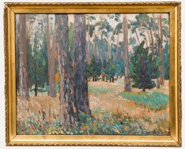 Max Degebrodt (1885-1976) - 1925 Oil, In the Forest