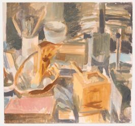 Bernadette Kelly (b.1933) - 20th Century Oil, Objects In the Studio