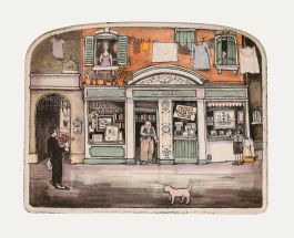 Graham Clarke (b.1941) - 20th Century Etching, Carte Antico