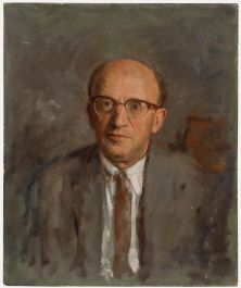 George Weissbort (1928-2013) - 20th Century Oil, The Artist's Father