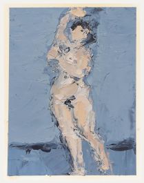 Bernard Myers (1925-2007) - 20th Century Oil, Nude II
