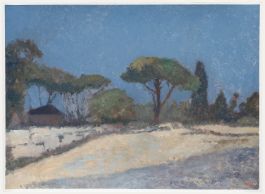 Bernard Myers (1925-2007) - Contemporary Oil, Herculaneum