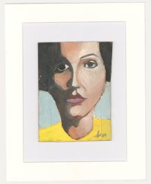 Ben Carrivick - Contemporary Oil, Lady in Yellow