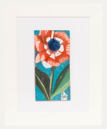 Ben Carrivick - Contemporary Oil, Red Anemone